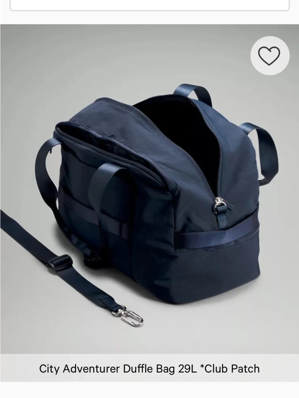 City Adventurer Duffle Bag 29L Club Patch